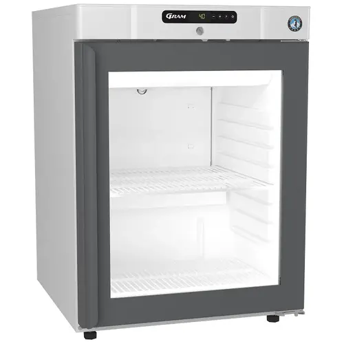  Gram Under-counter | refrigerator | COMPACT | glass door | 77L 