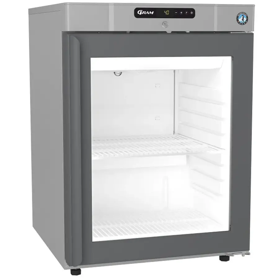 Unterkonstruktion | Kühlschrank | KOMPAKT | Glastür | 77L