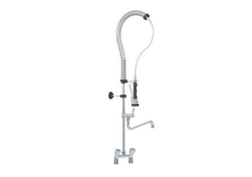  HorecaTraders Foreplay Shower | Table model | stainless steel | Double hole 