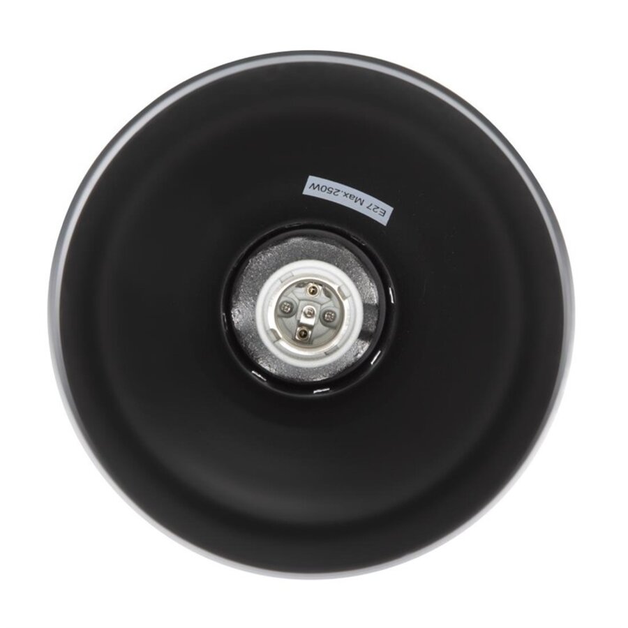 Lampe chauffante | extensible | 250 W | Noir mat