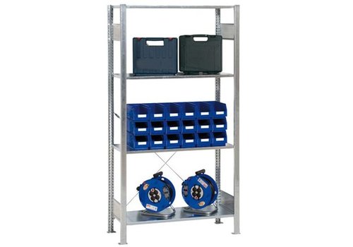  HorecaTraders Storage racks Galvanized - EXTRA REINFORCED 