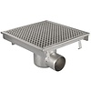 HorecaTraders kitchen sink | 400x400mm | stainless steel | 3.70 l/s
