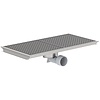 HorecaTraders Floor well| 965x497mm | 1.50 l/s - 2.00 l/s | stainless steel