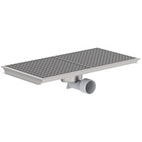 Floor well| 965x497mm | 1.50 l/s - 2.00 l/s | stainless steel