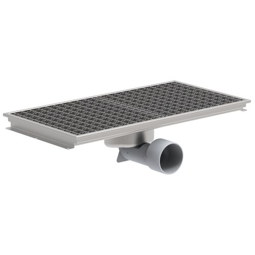  HorecaTraders Bodenablauf| 765 x 397 mm | 1,50 l/s – 2,00 l/s | Edelstahl 