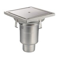 Floor well | 300x300mm | stainless steel 304 | vertical connection | 3.70 l/s