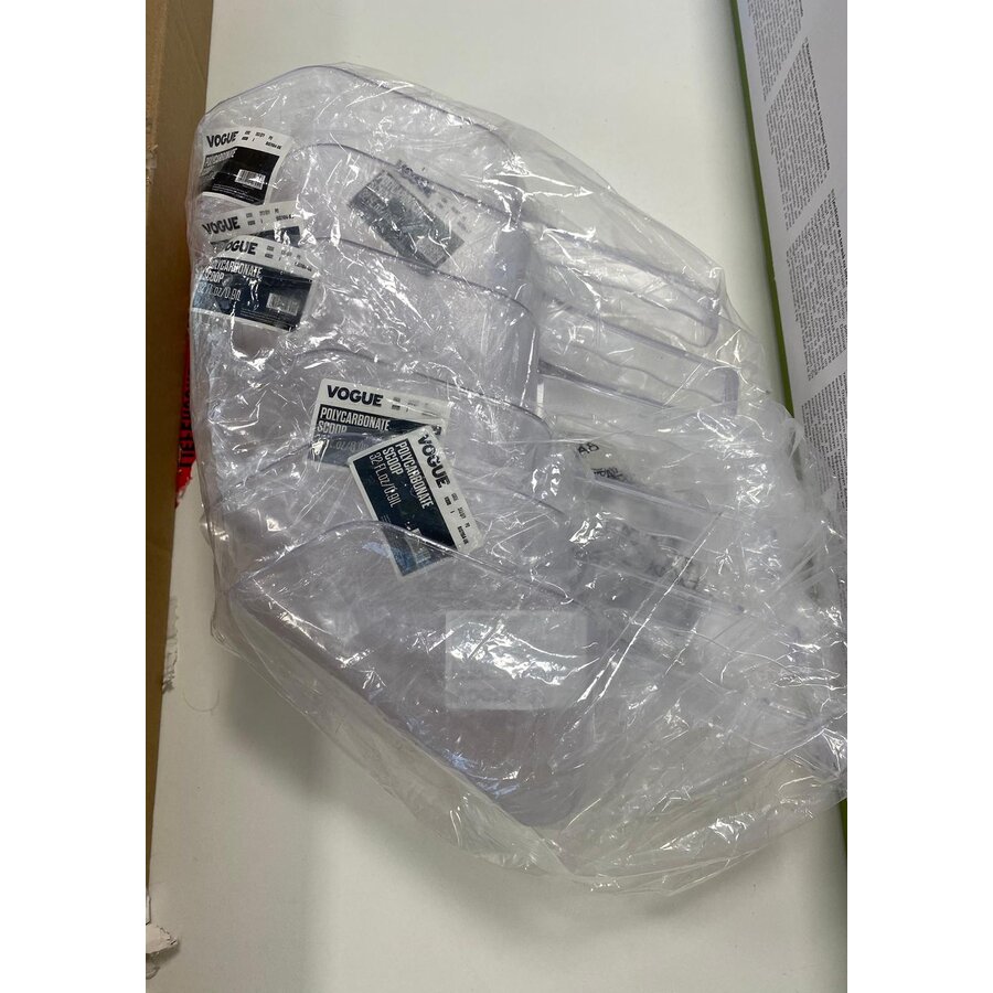 Pelle élégante en polycarbonate | Vogue | 90cl | Pour l'industrie hôtelière | POINT DE VENTE |
