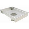 HorecaTraders Kitchen gutter | stainless steel 304 | 500x500mm