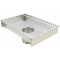 Kitchen gutter | stainless steel 304 | 500x500mm