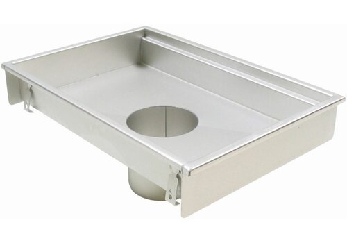  HorecaTraders Évier de cuisine | Acier inoxydable 304 | 500 x 500 mm 