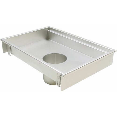  HorecaTraders Kitchen gutter | stainless steel 304 | 500x500mm 