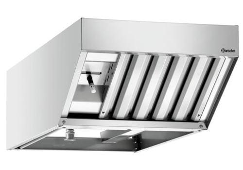  HorecaTraders Kondensationshaube | Edelstahl | 520 (B) x 1040 (T) x 300 (H) mm 