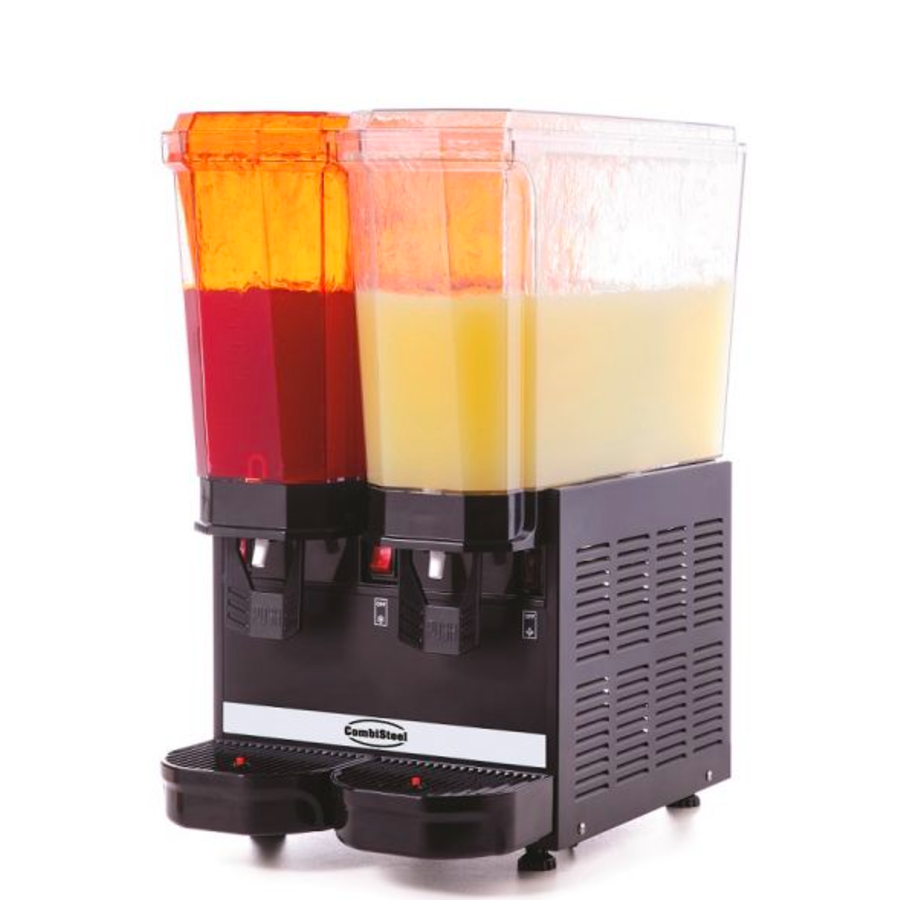 Distributeur de boissons | Double 2X20L | 520 (P) x 365 (L) x 665 (H) mm