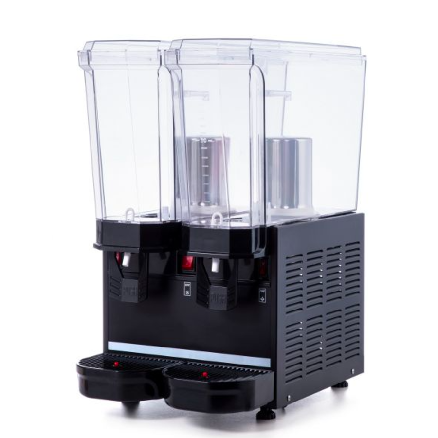 Beverage dispenser | Double 2X20L | 520(D) x 365(W) x 665(H)mm