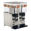 HorecaTraders Drank dispenser | Dubbel 2X12L |  43 (D) x 38 (B) x 54,5 (H) CM