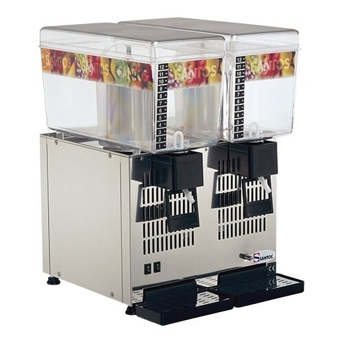  HorecaTraders Beverage dispenser | Double 2X12L | 43 (D) x 38 (W) x 54.5 (H) CM 