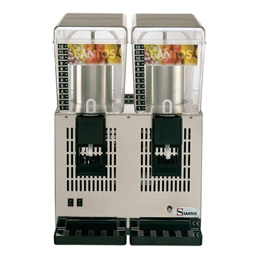 Beverage dispenser | Double 2X12L | 43 (D) x 38 (W) x 54.5 (H) CM
