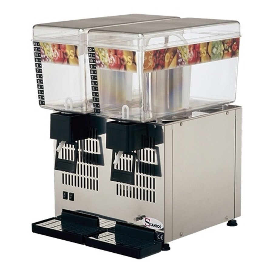 Beverage dispenser | Double 2X12L | 43 (D) x 38 (W) x 54.5 (H) CM
