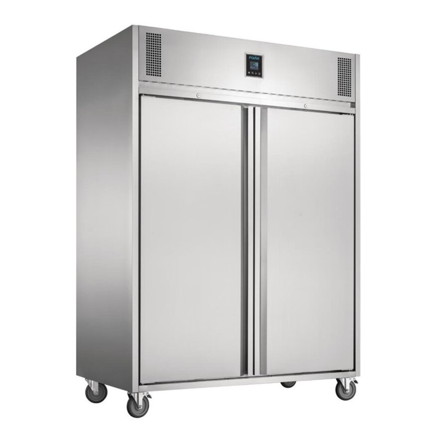 ZWEITÜRIGER GEFRIERSCHRANK 1170L | 198 (H) x 140 (B) x 81,5 (T) cm