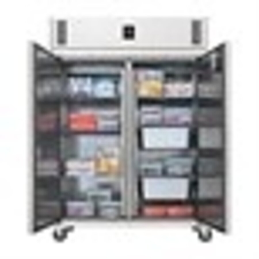 ZWEITÜRIGER GEFRIERSCHRANK 1170L | 198 (H) x 140 (B) x 81,5 (T) cm