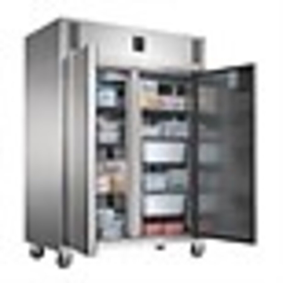 ZWEITÜRIGER GEFRIERSCHRANK 1170L | 198 (H) x 140 (B) x 81,5 (T) cm