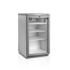 HorecaTraders Kühlschrank mit Glastür | Edelstahl