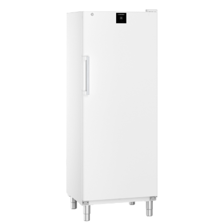 Fridge | Steel | White | (H) 201.8cm x (W) 74.7cm x (D) 76.9cm