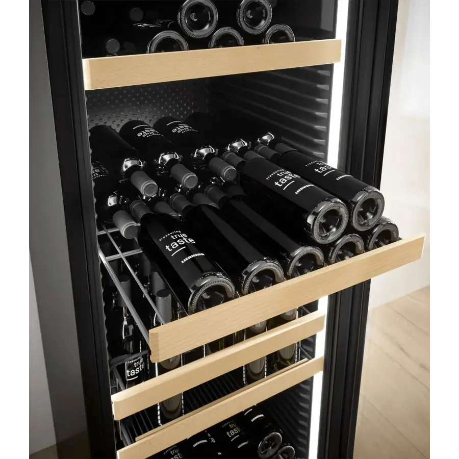 WFbli 5241 | Weinschrank Perfection | 188 Flaschen | 188,4 x 59,7 x 76,3 cm | Stahl | +5 °C bis +20 °C