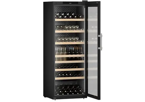  Liebherr WFbli 7741 Perfection Wine Cabinet | 284 bottles | H 204.4 x W 74.7 x D 76.3 cm | steel | +5 °C to +20 °C 