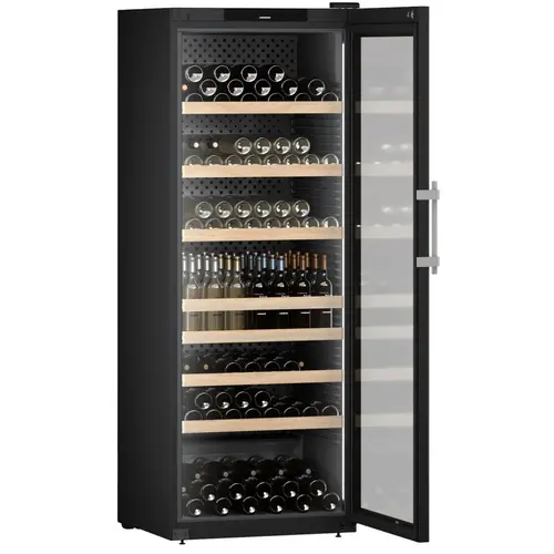  Liebherr Cave à vin Perfection WFbli 7741 | 284 bouteilles | H 204,4 x L 74,7 x P 76,3 cm | acier | +5 °C à +20 °C 