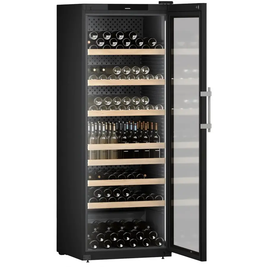 Cave à vin Perfection WFbli 7741 | 284 bouteilles | H 204,4 x L 74,7 x P 76,3 cm | acier | +5 °C à +20 °C
