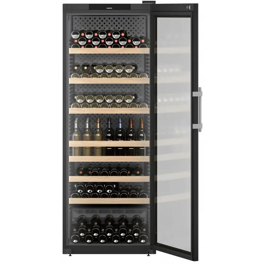 Cave à vin Perfection WFbli 7741 | 284 bouteilles | H 204,4 x L 74,7 x P 76,3 cm | acier | +5 °C à +20 °C