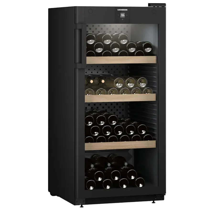 Armoire à vin Perfection WPbl 4201 | 141 bouteilles | H 128,4 x L 59,7 x P 76,3 cm | acier | +5 °C à +20 °C