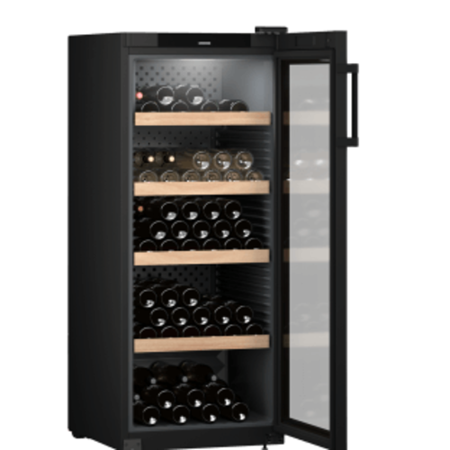  Liebherr WPbl 4601 Perfection Wine Cabinet | 166 bottles | H 148.4 x W 59.7 x D 76.3 cm | steel | +5 °C to +20 °C 