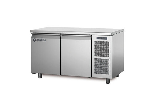  Coldline Refrigerated workbench 2-door TP13/1M Dimensions 130X70X85CM. 230V/250W 