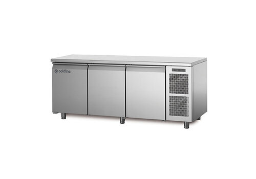  Coldline Refrigerated workbench 3-door TP17/1M Dim. 178X70X85CM. 230V/250W 