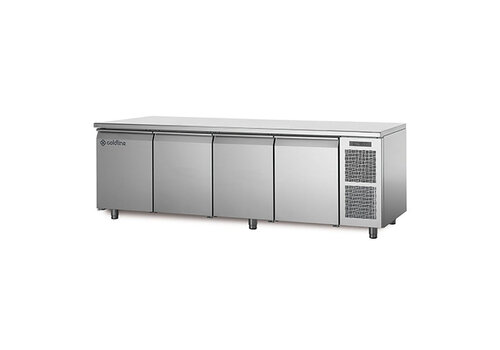  Coldline Etabli réfrigéré 4 portes TP21/1M AFM. 226X70X85CM. 230V/250W 