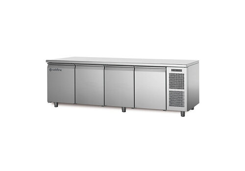 Coldline Refrigerated workbench 4-door TP21/1M AFM. 226X70X85CM. 230V/250W 