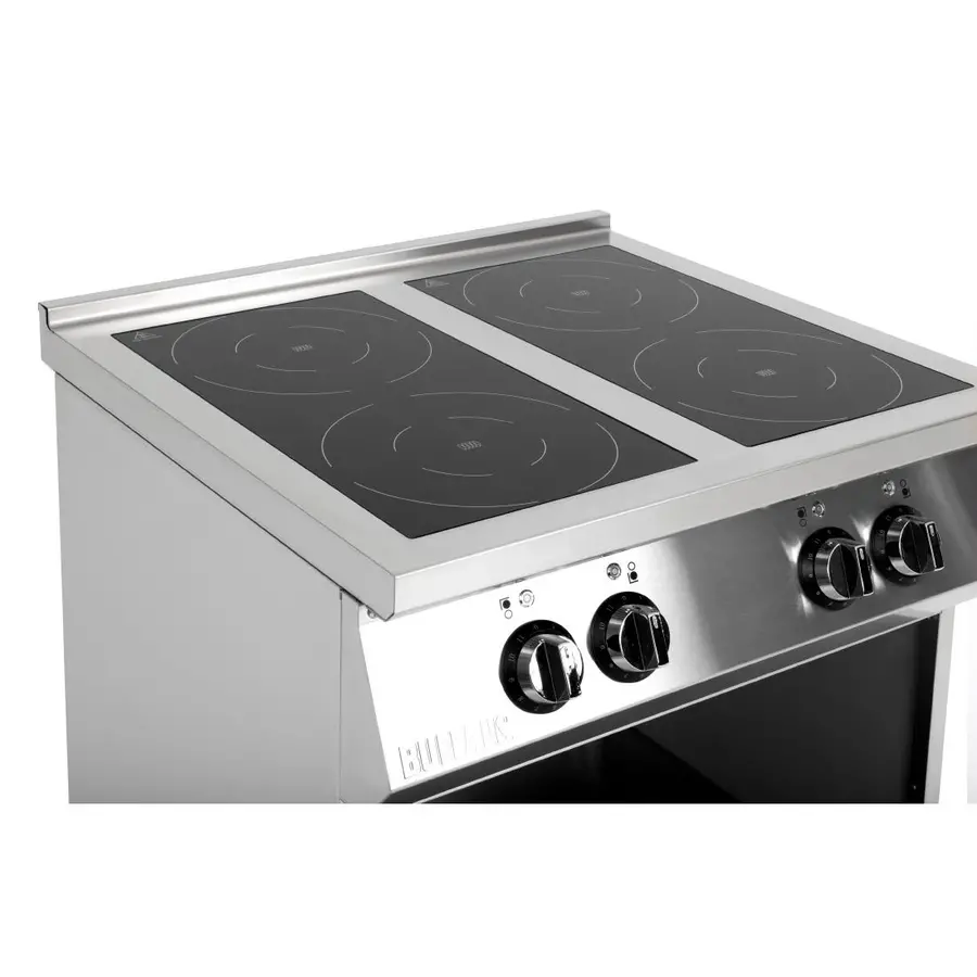 Buffalo freestanding induction hob with 4 cooking zones