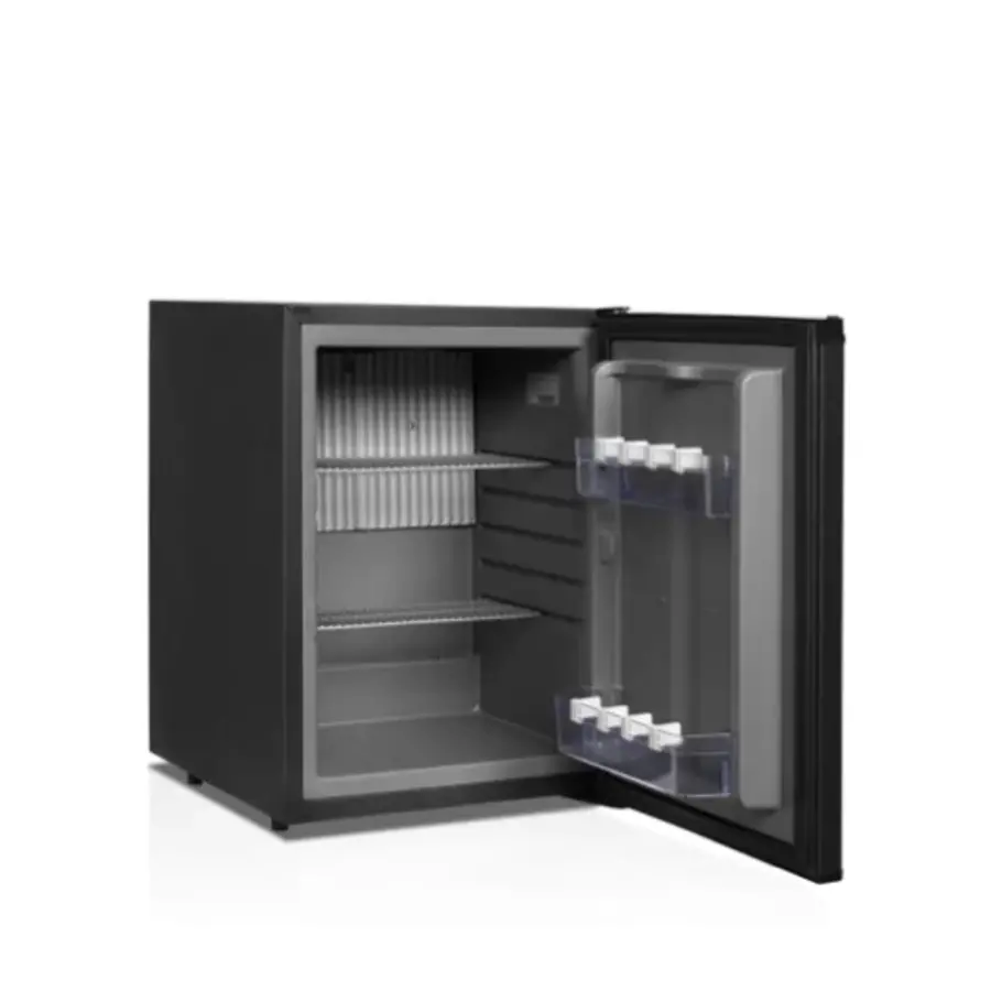 Minibar fridge, colour and then possibly lock