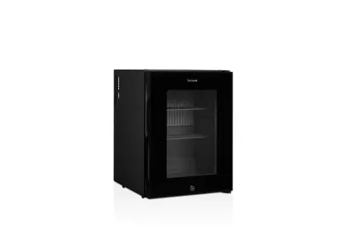  HorecaTraders mini bar fridge |black | lock | 36L | 312 x 250 x 455mm 