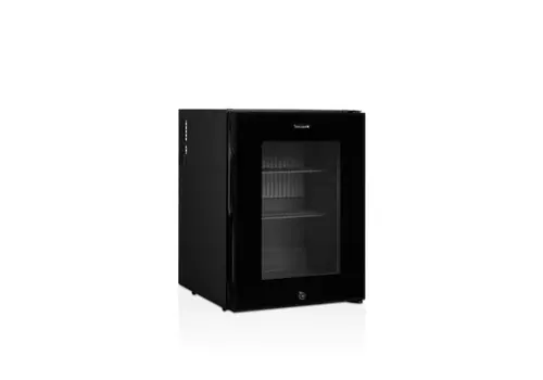 Mini Fridge with Lock, 30L, Steel - BEST SELLING