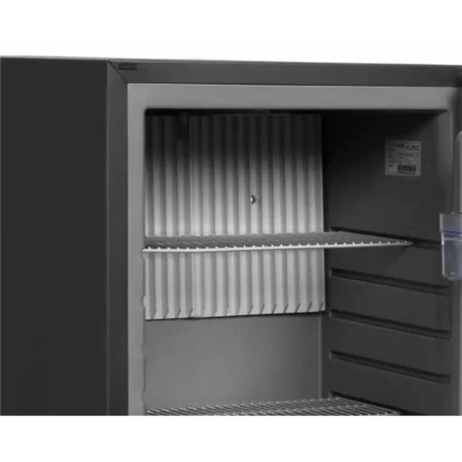 Minibar-Kühlschrank | schwarz | Schloss | 36L | 312 x 250 x 455 mm