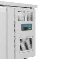 Polar U-Serie Kühlwerkbank 1 Tür 4 Schubladen 358 Liter