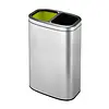 HorecaTraders EKO oli-Cube waste bin | open top | 20 + 20 litres