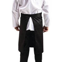 Standard Bistroschürze schwarz Polycotton 100(b)x70(l)cm