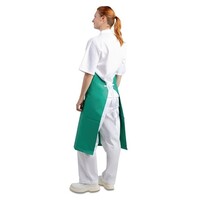 Halter apron green PVC nylon 91.4 (w) x 106.7 (l) cm