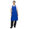 HorecaTraders Halter apron cobalt blue 71.1(w)x96.5(l)cm