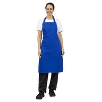 Halter apron cobalt blue 71.1(w)x96.5(l)cm