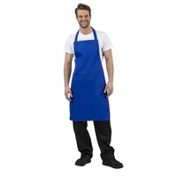Cobalt blue barbell apron 71.1(w)x96.5(l)cm